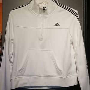 Adidas crop quater zip